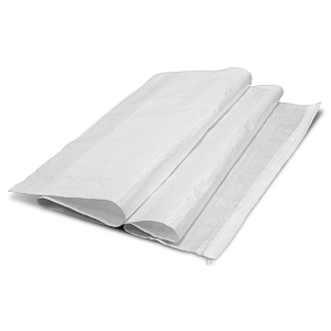 Мешки белые полипропилен 55х105см для сыпучих материалов
